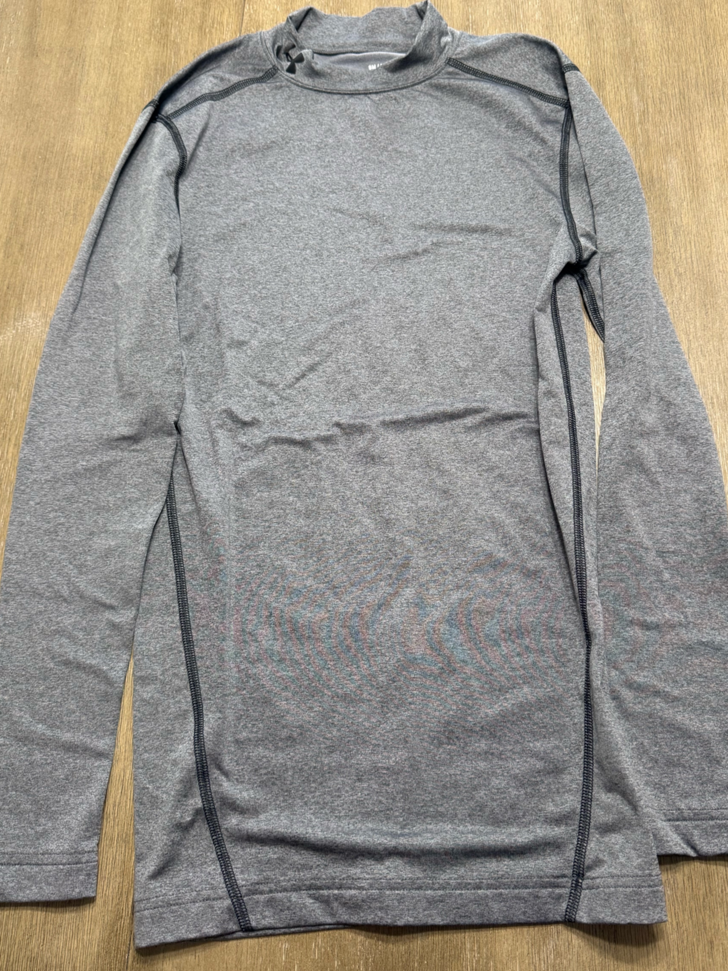 Under Armour Gray Long Sleeve Compression Shirt